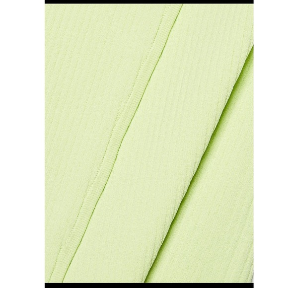 Jonathan Simkhai Jolene Faux‎ Wrap Knit Skirt in Pear Size Medium - Picture 4 of 10